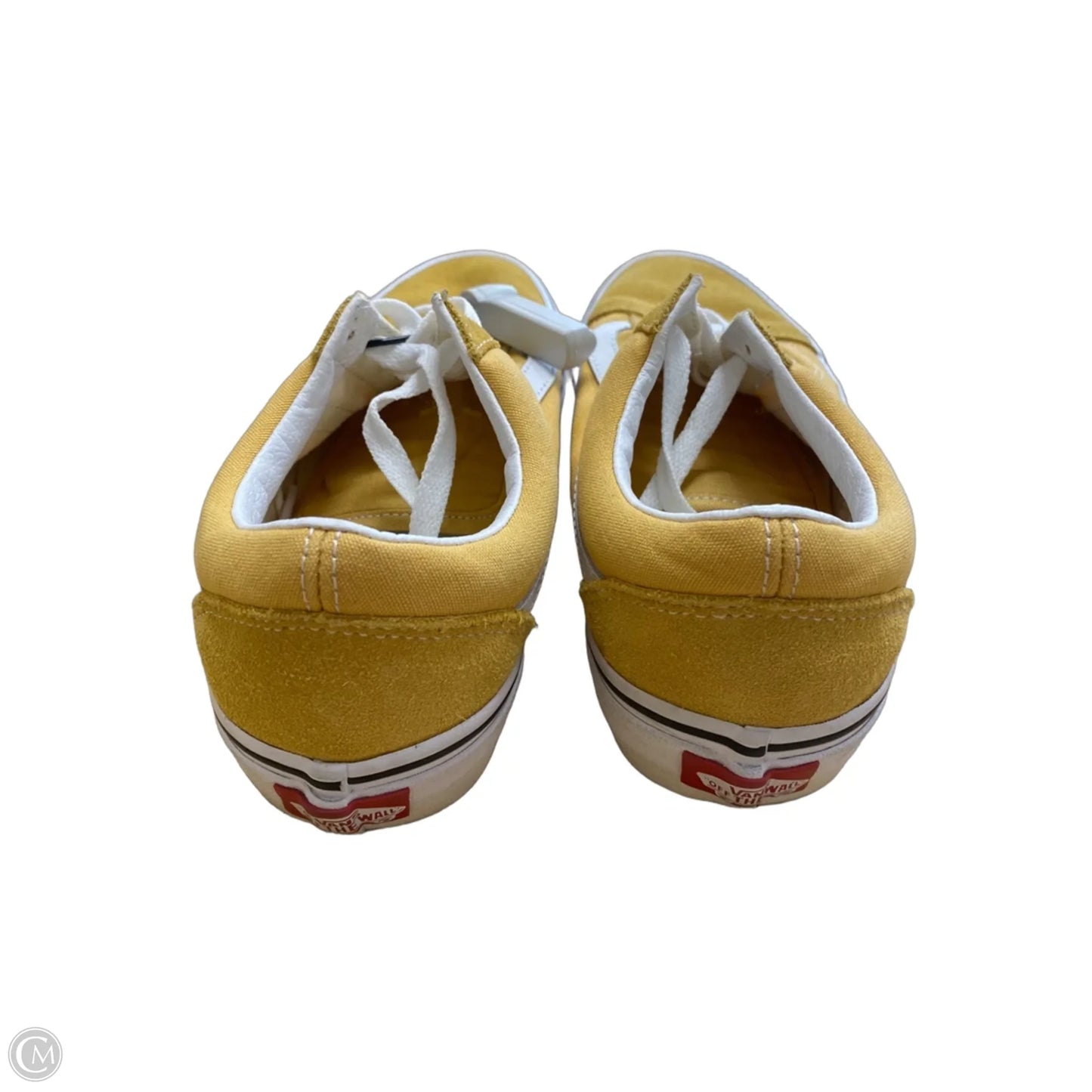 Shoes Sneakers By Vans In Yellow, Size: 7