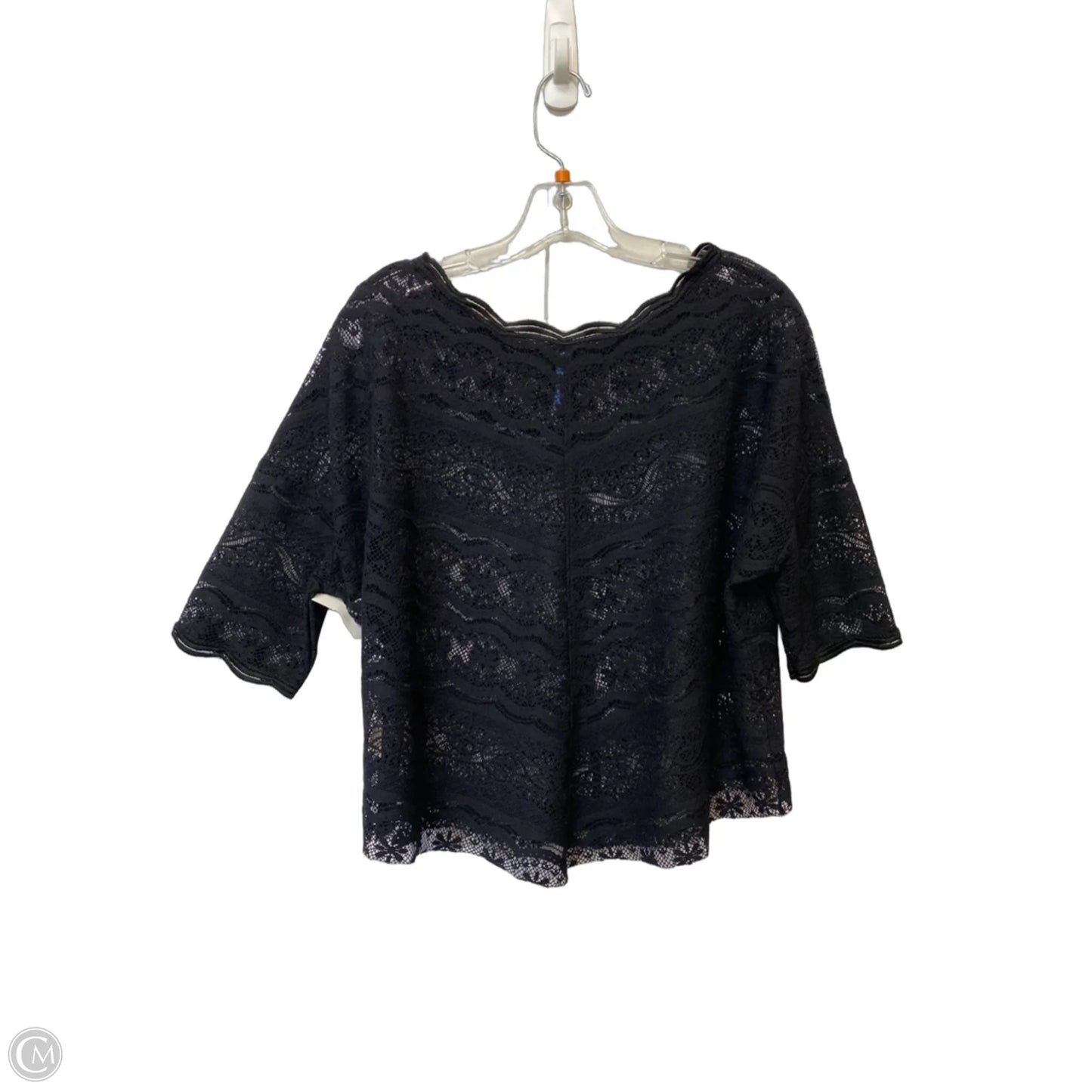 Top Short Sleeve By Free People In Black, Size: Xs