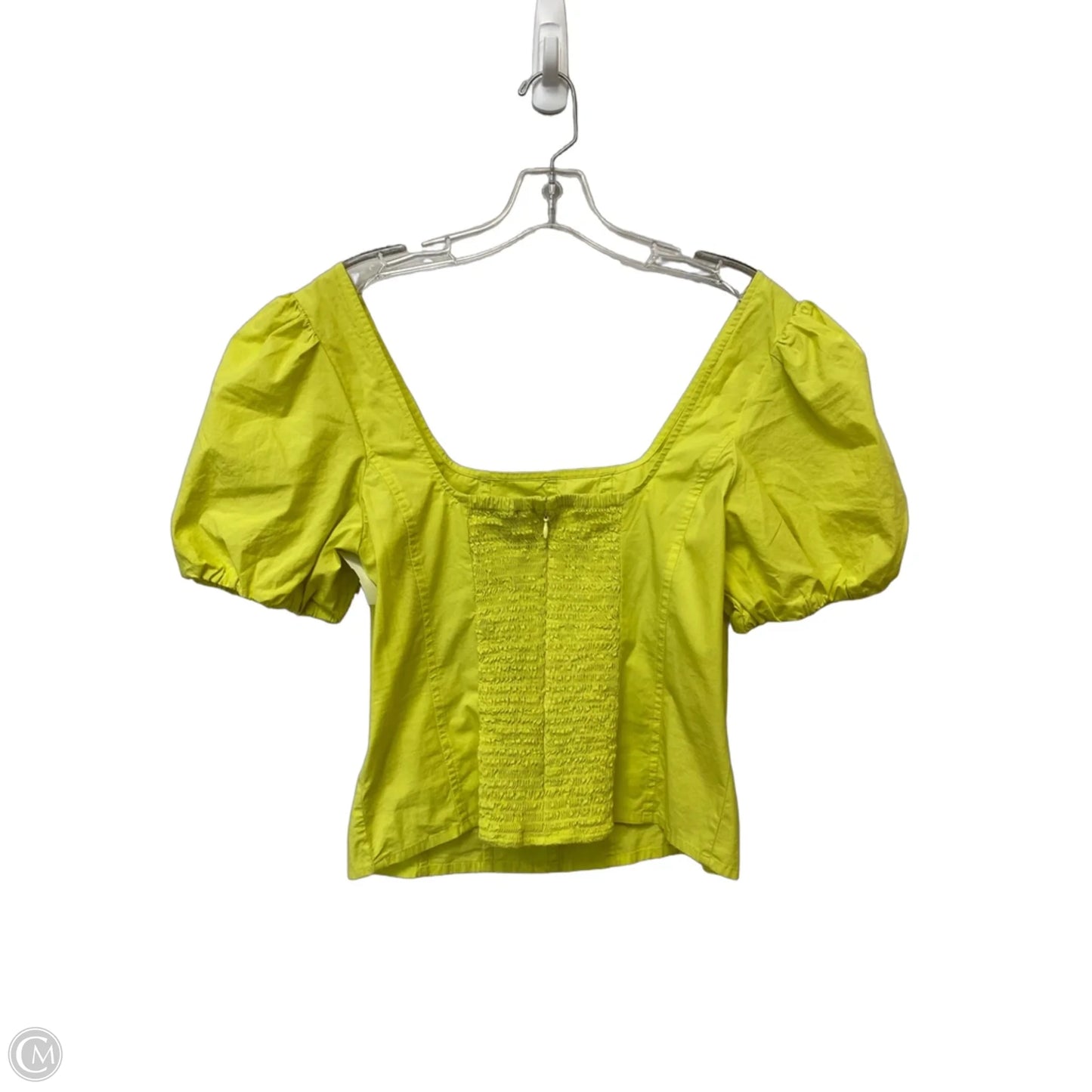 Top Short Sleeve By J. Crew In Green, Size: 10
