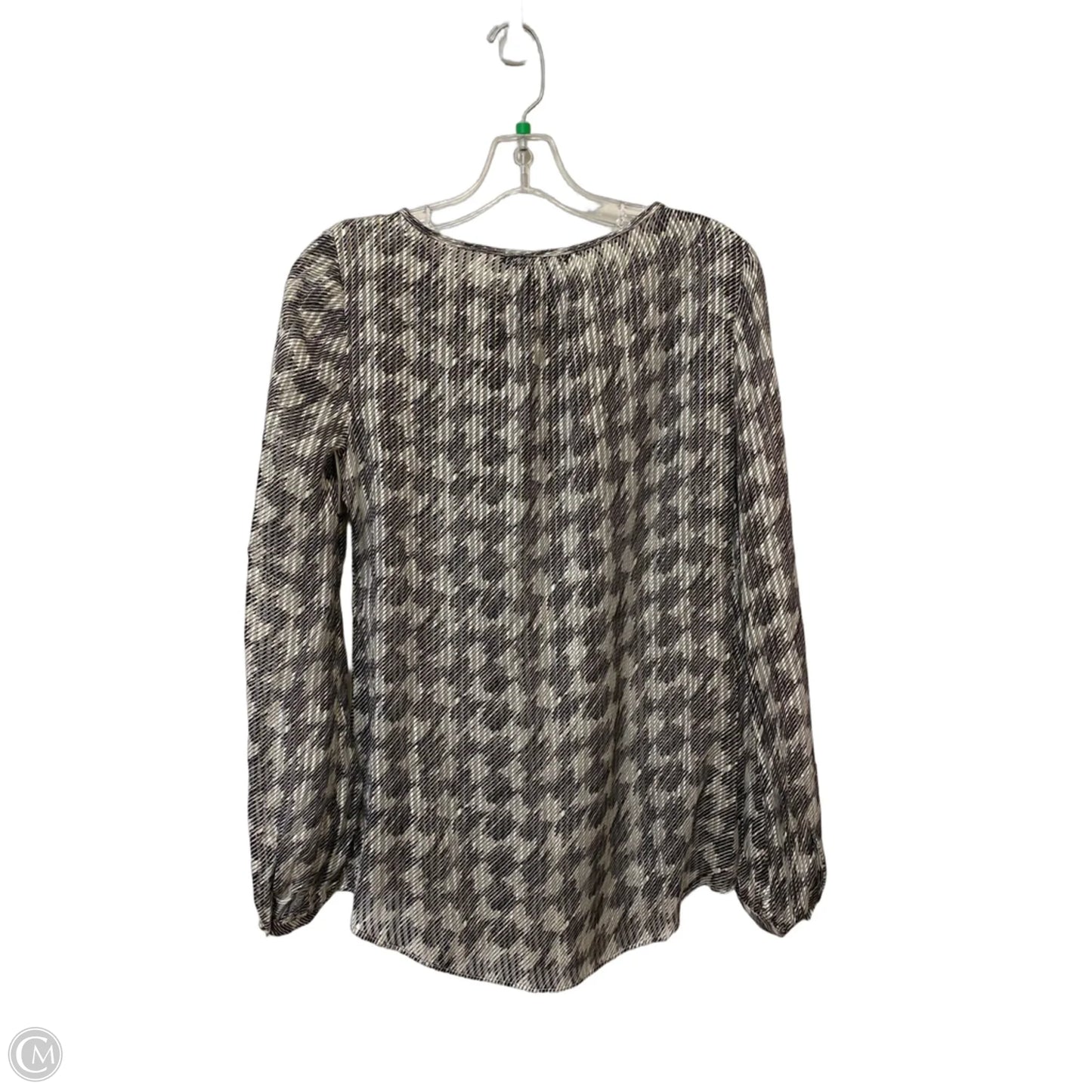 Top Long Sleeve By White House Black Market In Black & White, Size: 2