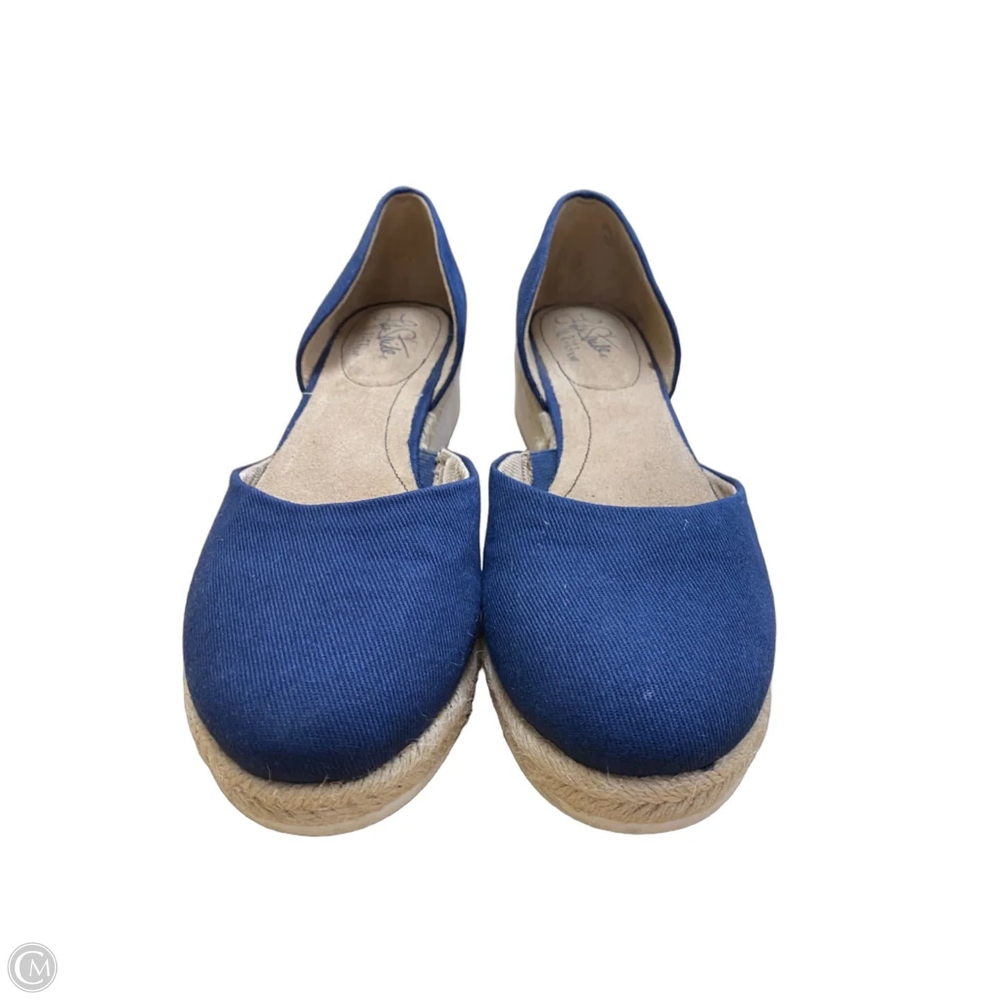 Shoes Heels Wedge By Life Stride In Navy, Size: 8.5