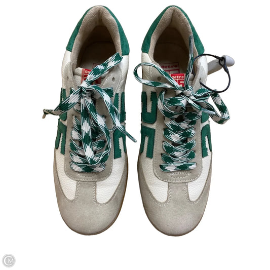 Shoes Sneakers By Shu Shop In Green & White, Size: 7