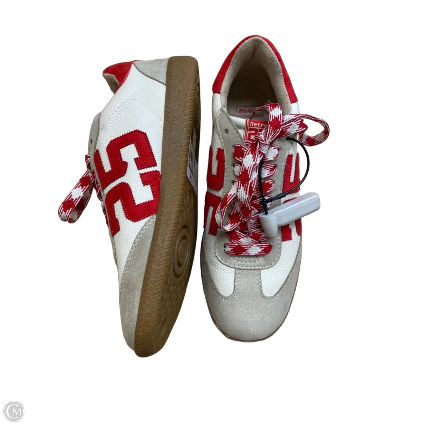 Shoes Sneakers By Shu Shop In Red & White, Size: 7