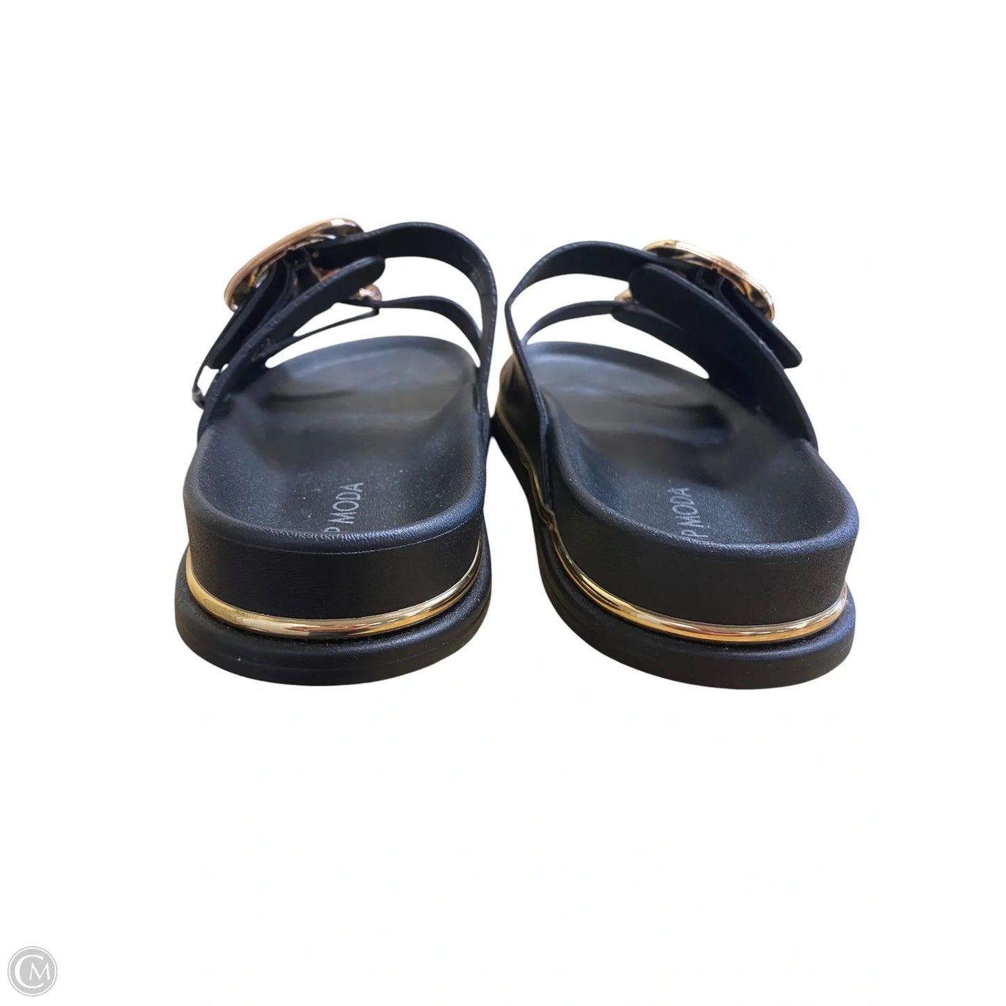Shoes Flats By Top Moda In Black, Size: 5.5