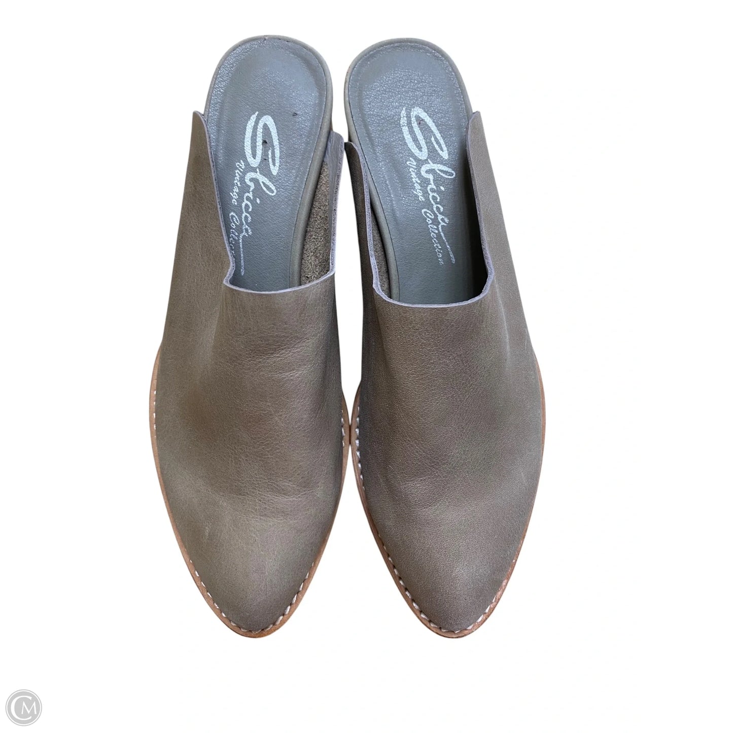 Shoes Heels Block By Clothes Mentor In Grey, Size: 7