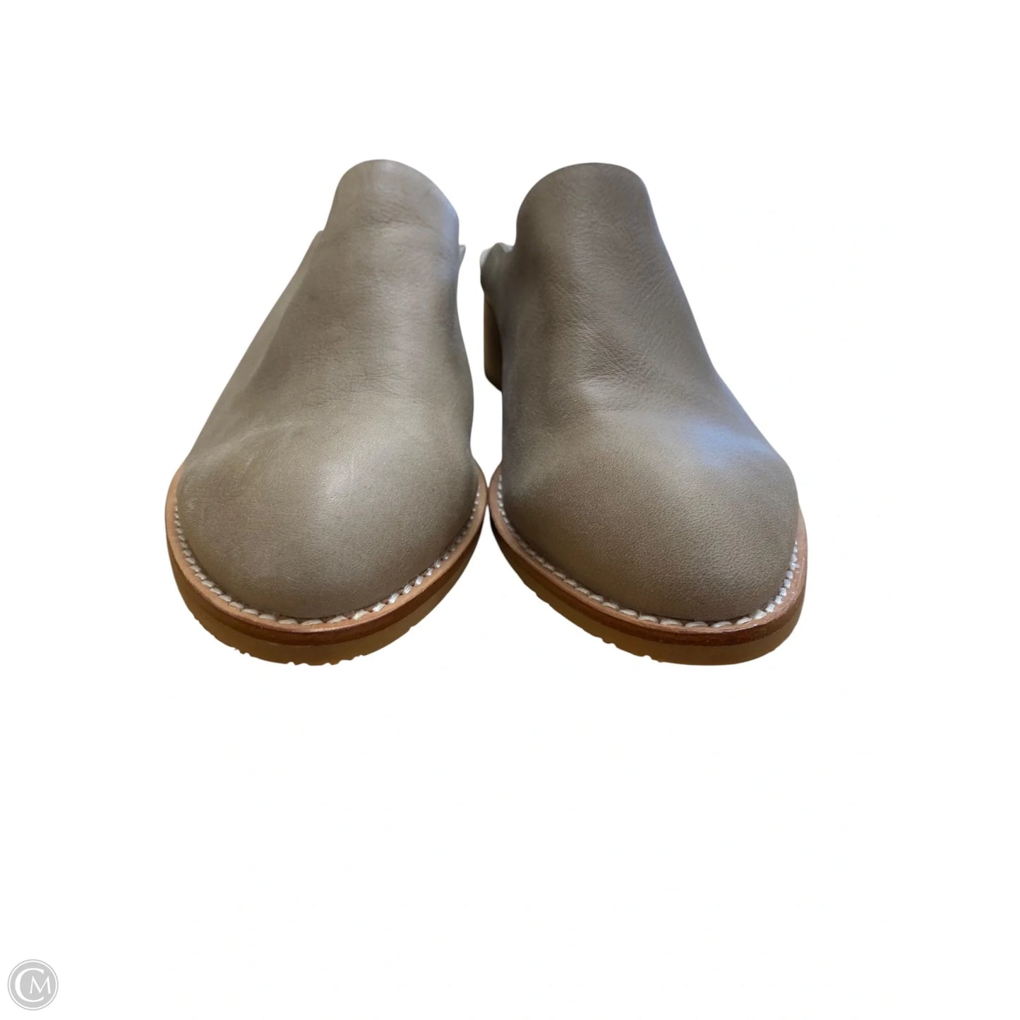 Shoes Heels Block By Clothes Mentor In Grey, Size: 7