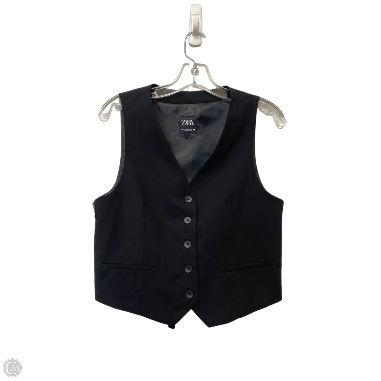 Vest Other By Zara In Black, Size: M