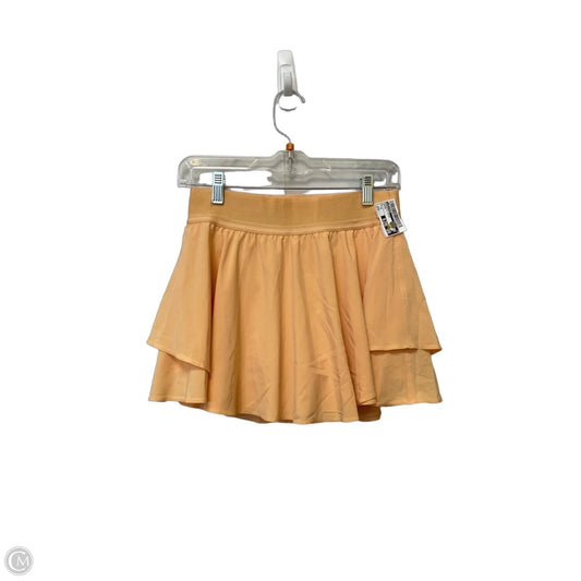 Athletic Skirt By Lululemon In Orange, Size: 6