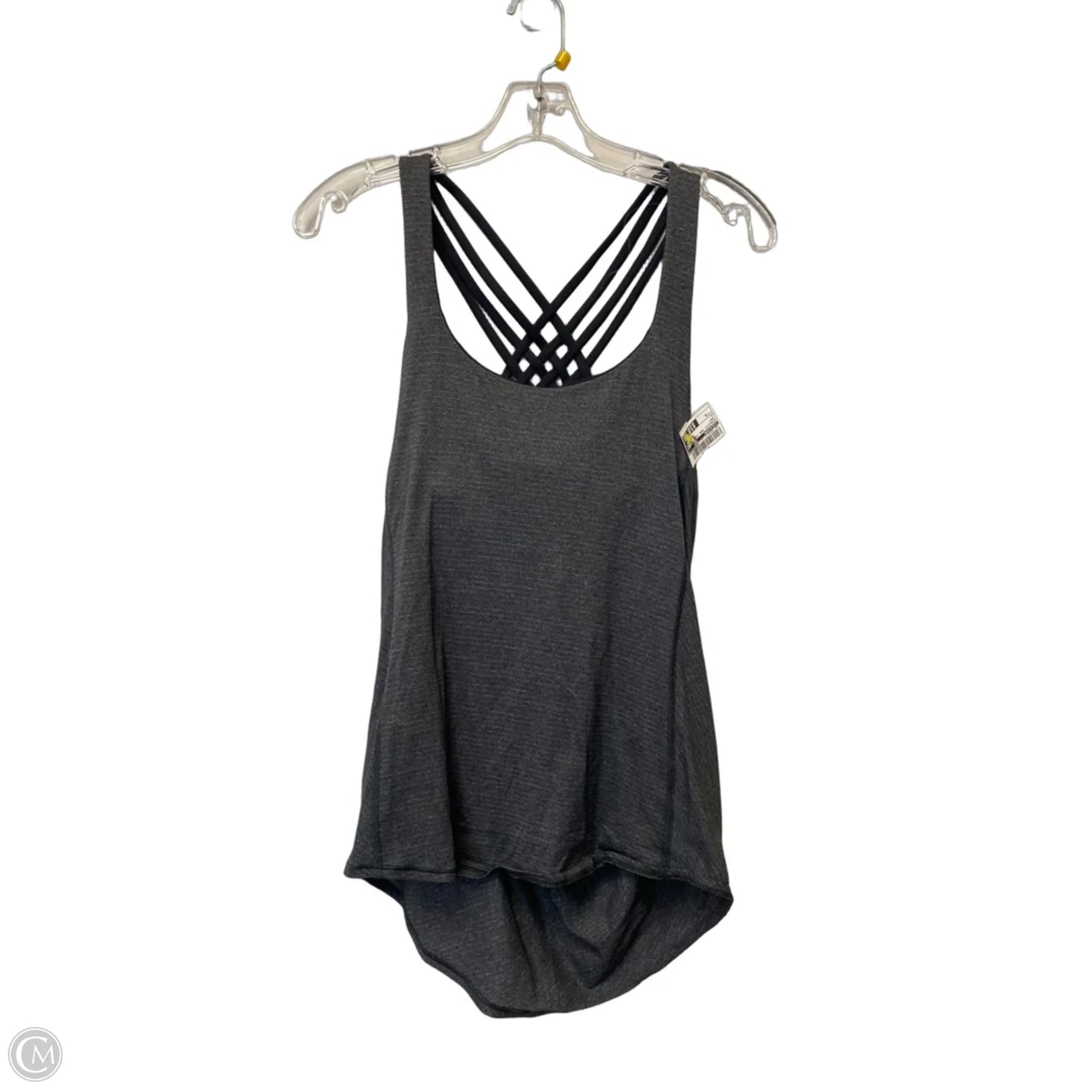 Athletic Tank Top By Lululemon In Grey, Size: 6