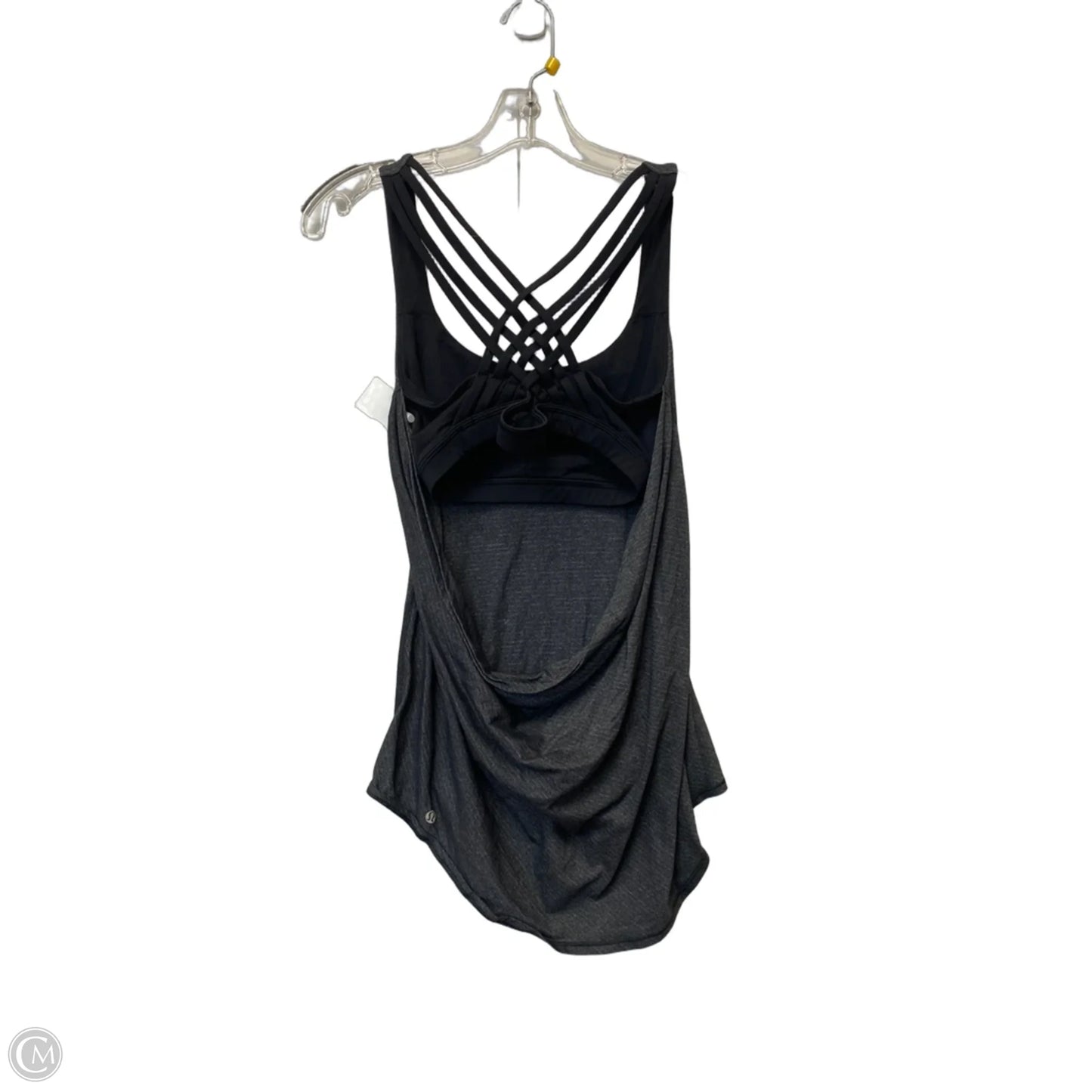 Athletic Tank Top By Lululemon In Grey, Size: 6