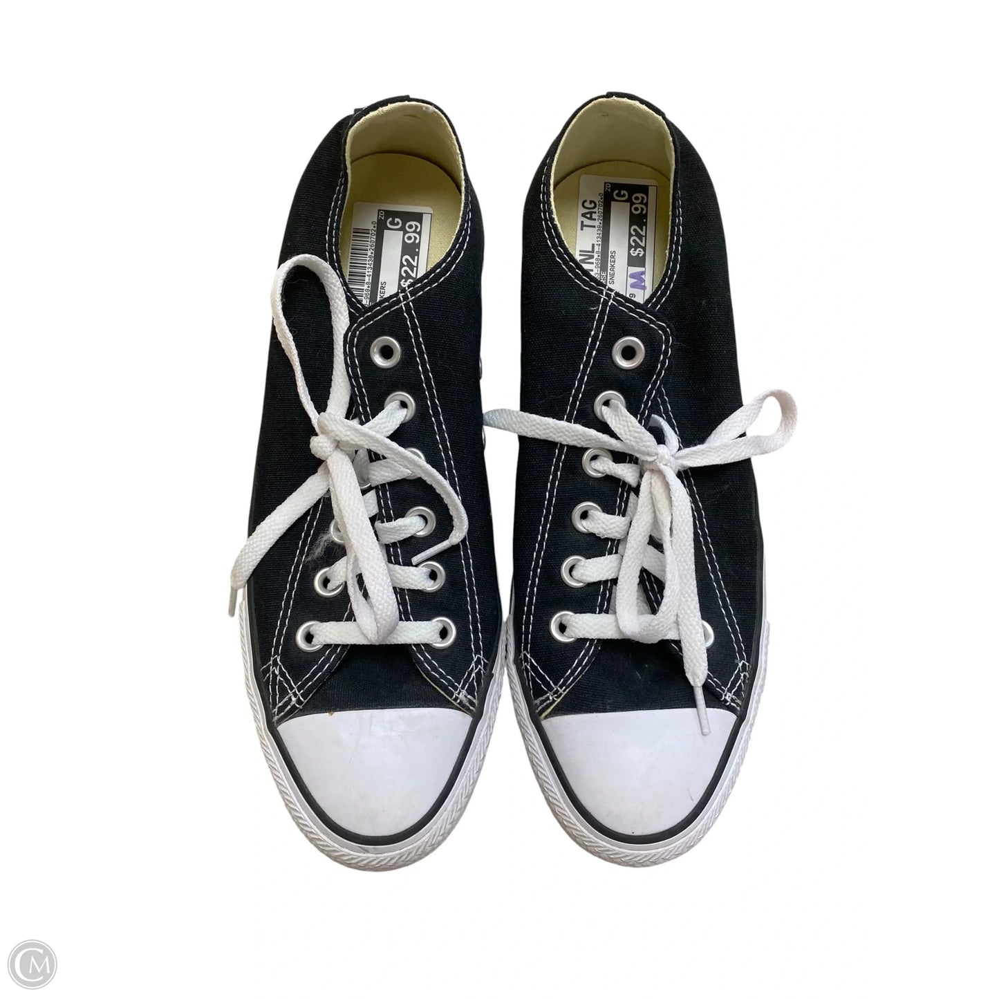 Shoes Sneakers By Converse In Black, Size: 9
