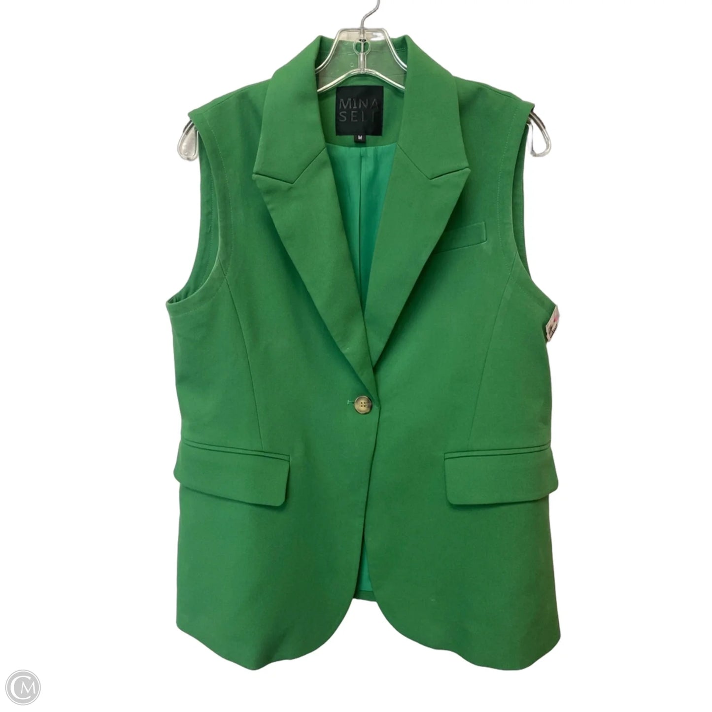Vest Other By Clothes Mentor In Green, Size: M