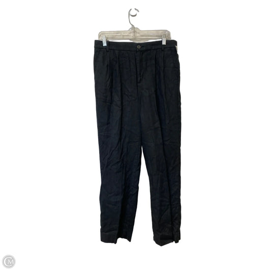 Pants Linen By Banana Republic In Black, Size: 10