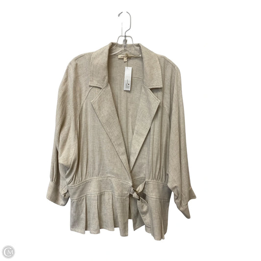 Blazer By Mystree In Beige, Size: L