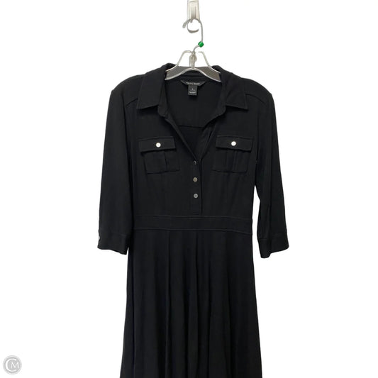 Dress Casual Short By White House Black Market In Black, Size: 2