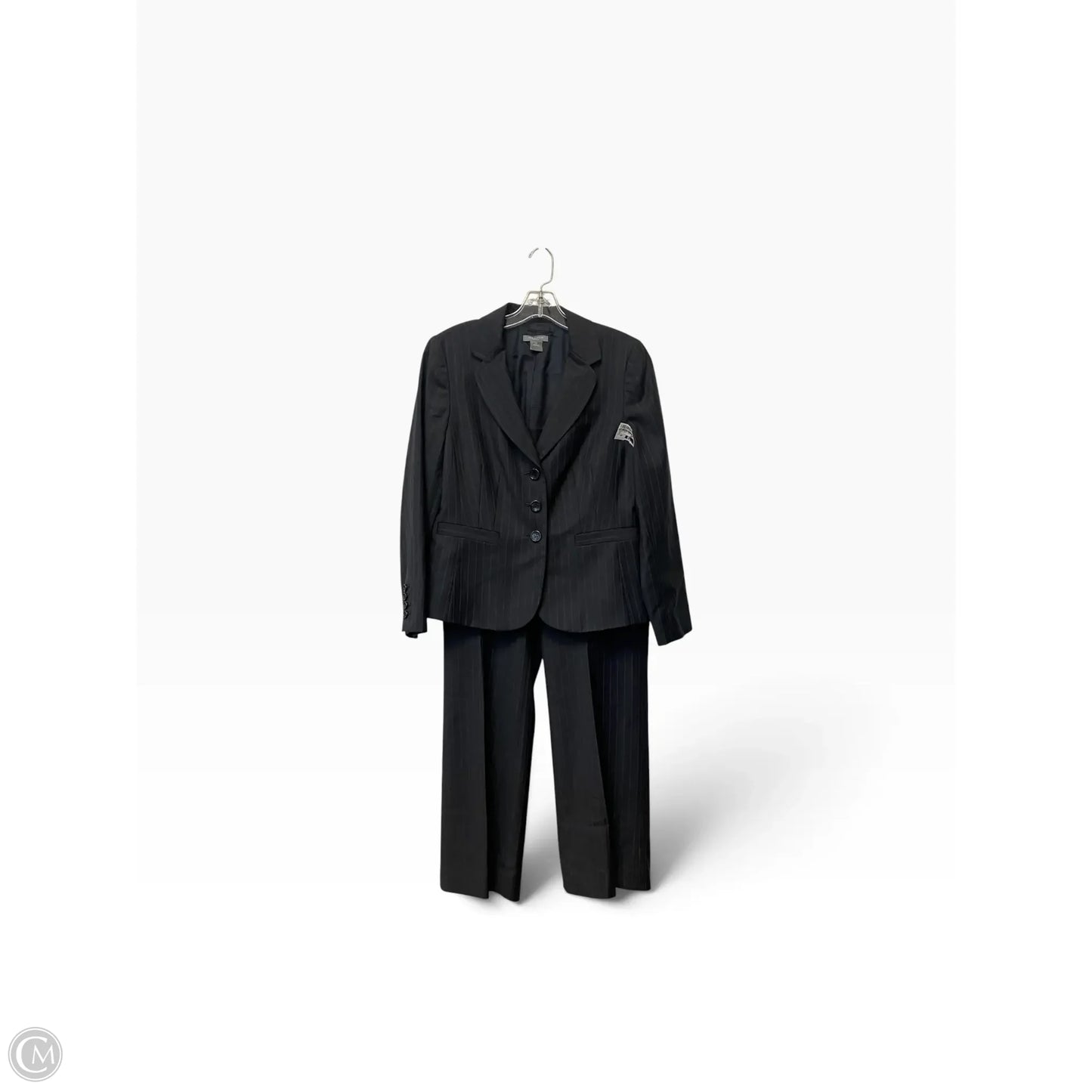 Pants Suit 2pc By Ann Taylor In Grey, Size: 10p
