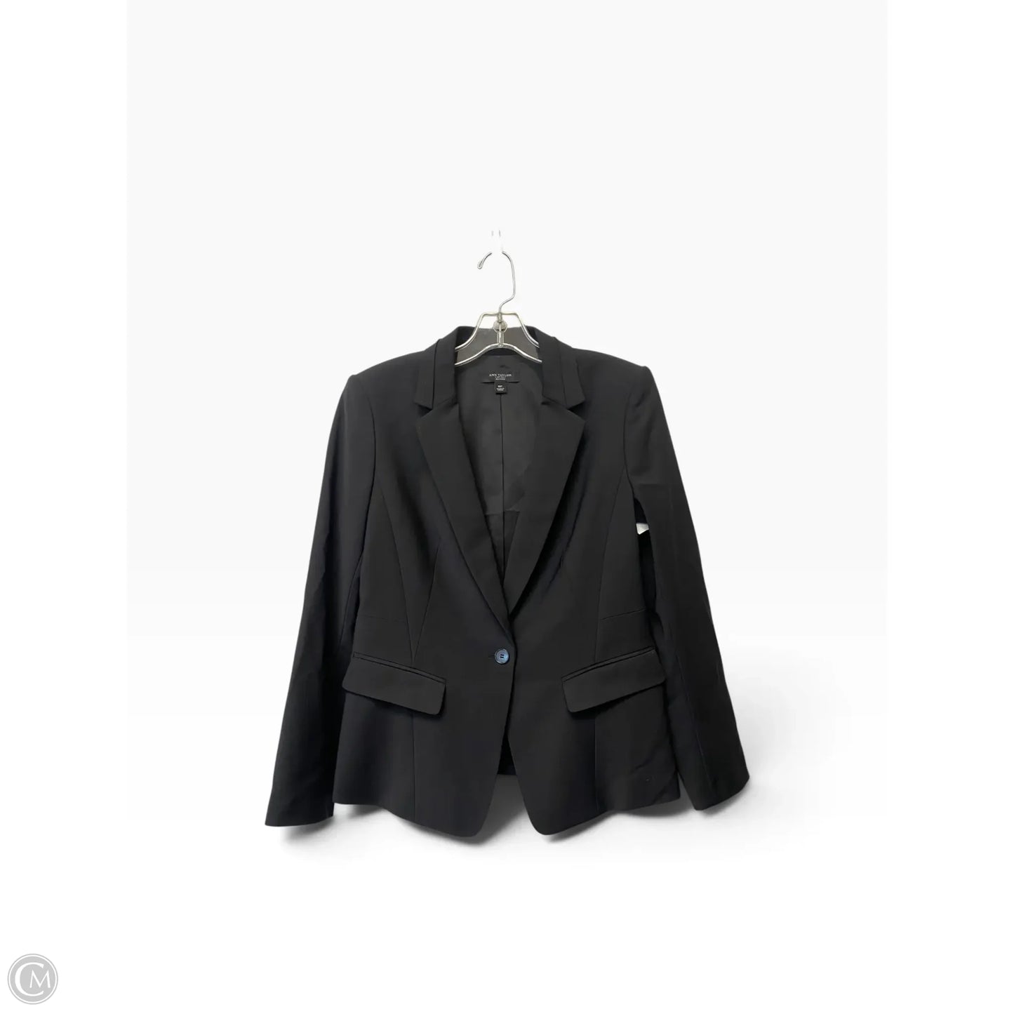 Blazer By Ann Taylor In Black, Size: 8p
