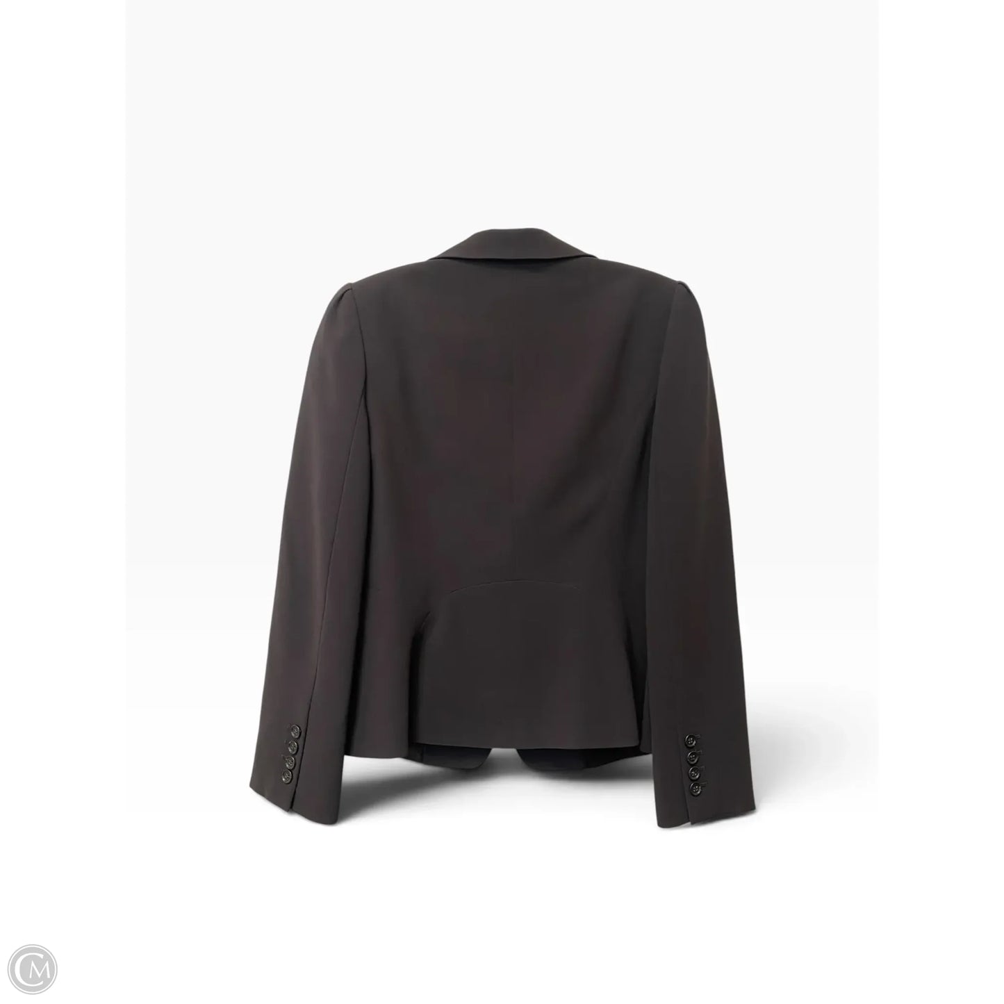 Blazer By Ann Taylor In Grey, Size: 8p