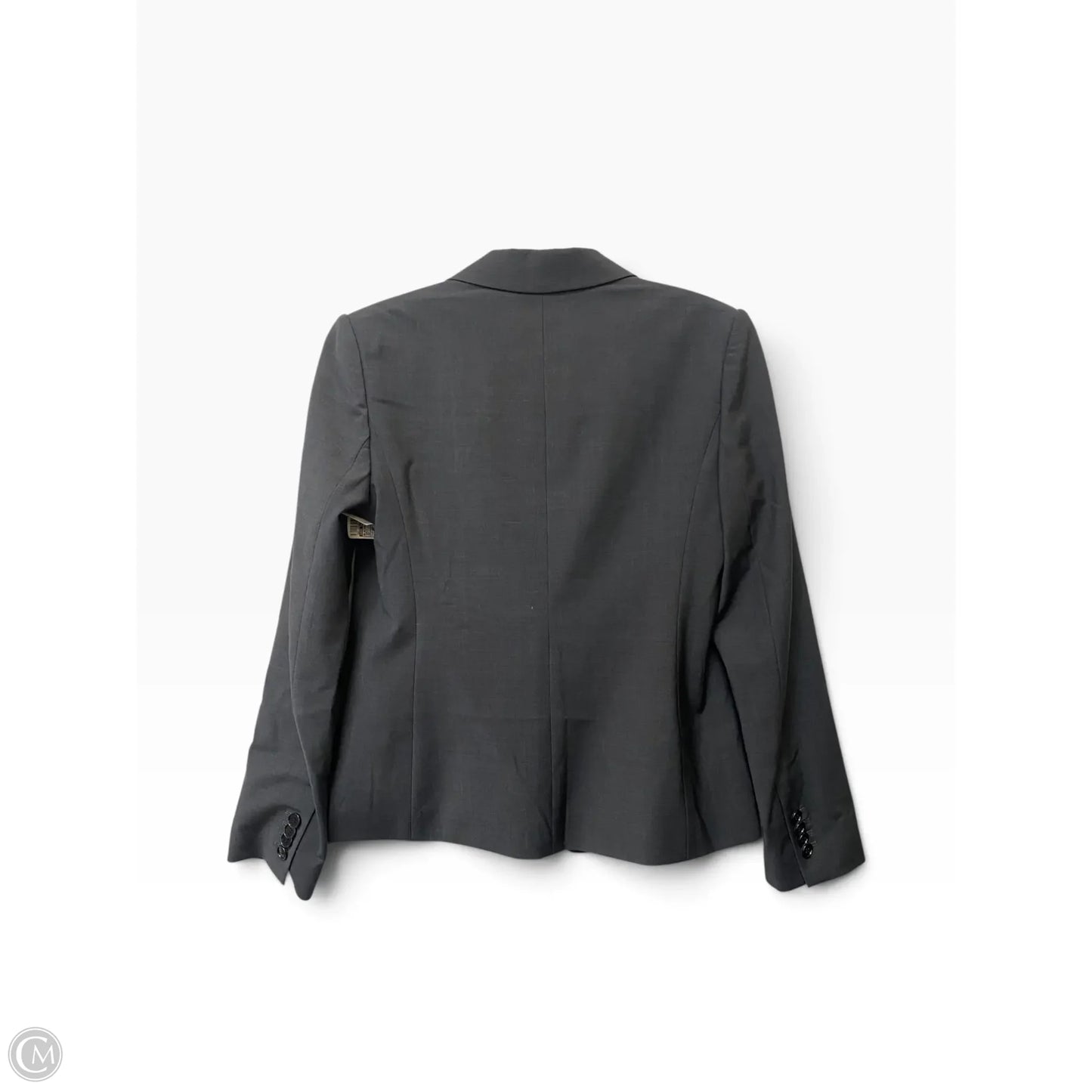 Blazer By Ann Taylor In Grey, Size: 6p
