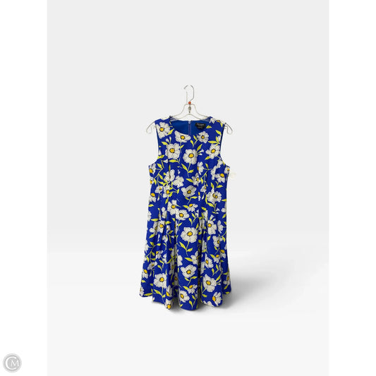 Dress Designer By Kate Spade In Floral Print, Size: 10