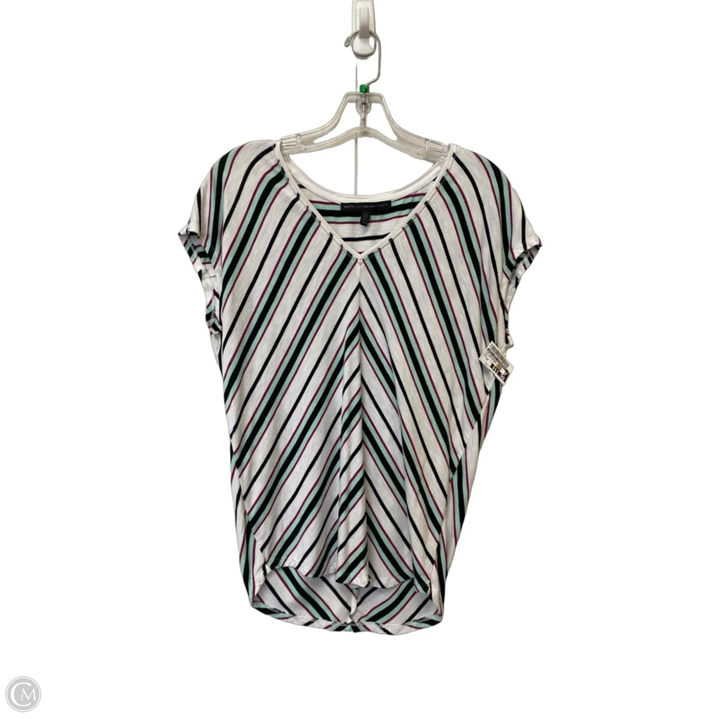 Top Sleeveless By White House Black Market In Striped Pattern, Size: Xs