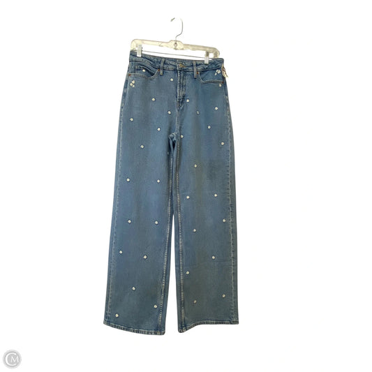 Jeans Wide Leg By Old Navy In Blue Denim, Size: 6