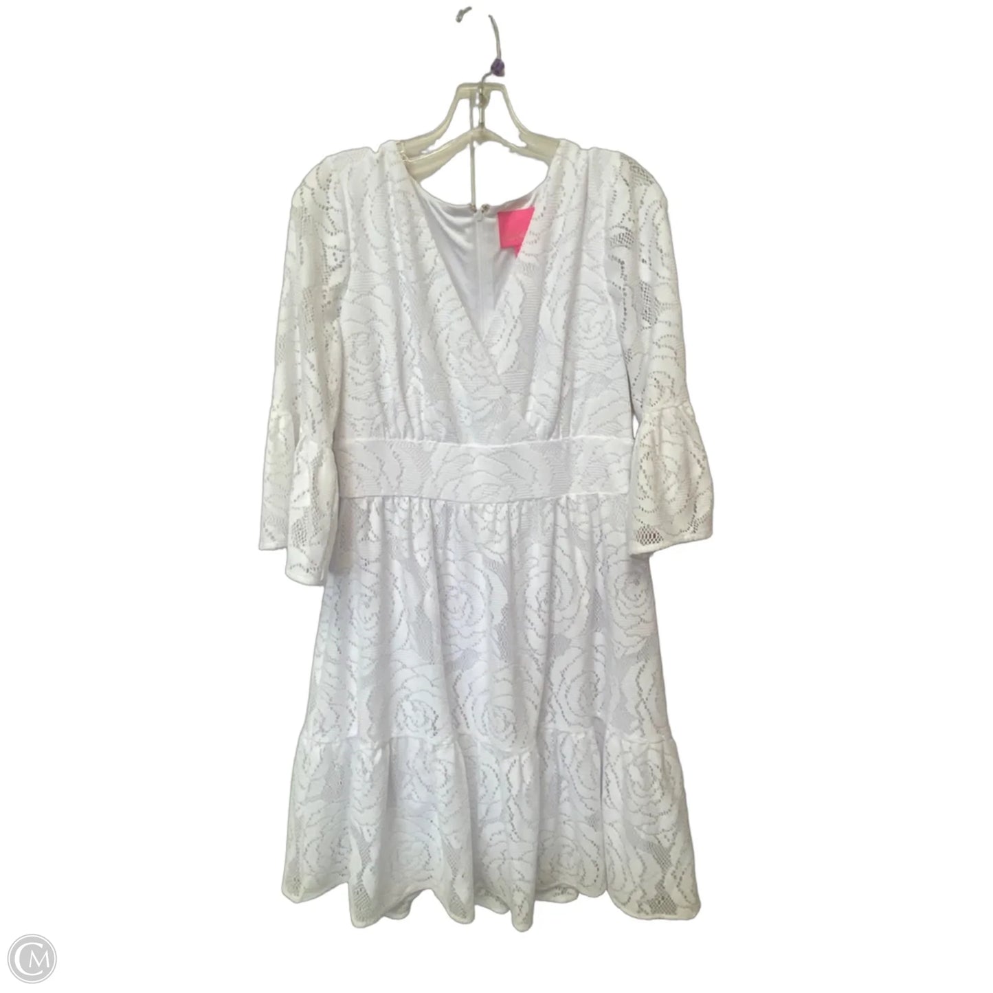 Dress Designer By Lilly Pulitzer In White, Size: 12