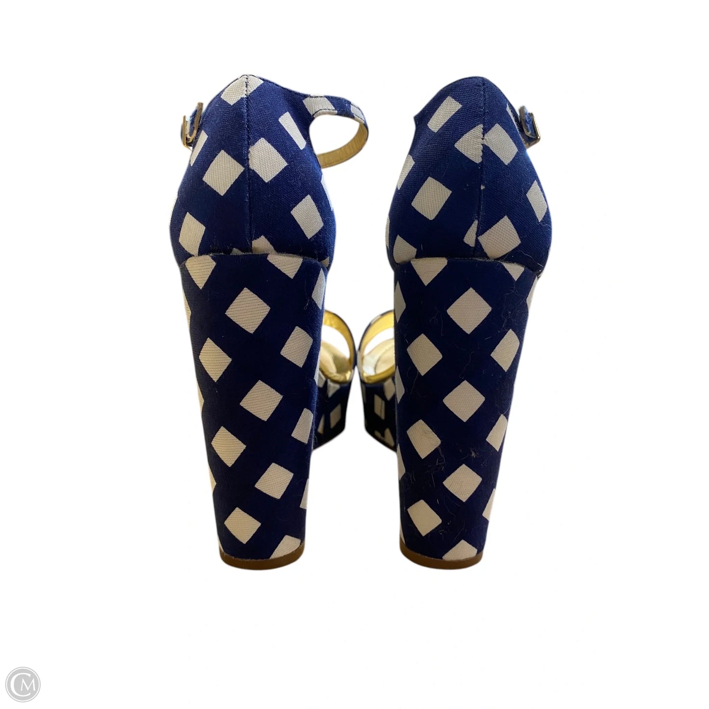 Shoes Designer By Kate Spade In Blue, Size: 8.5