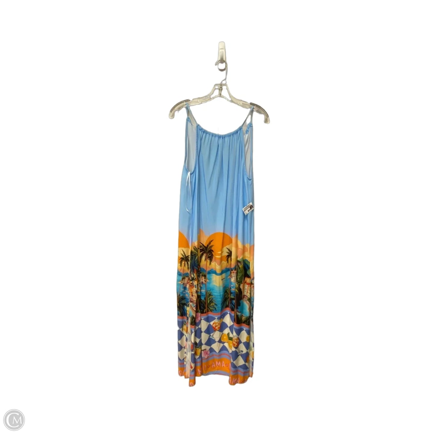 Dress Casual Midi By Clothes Mentor In Blue, Size: S