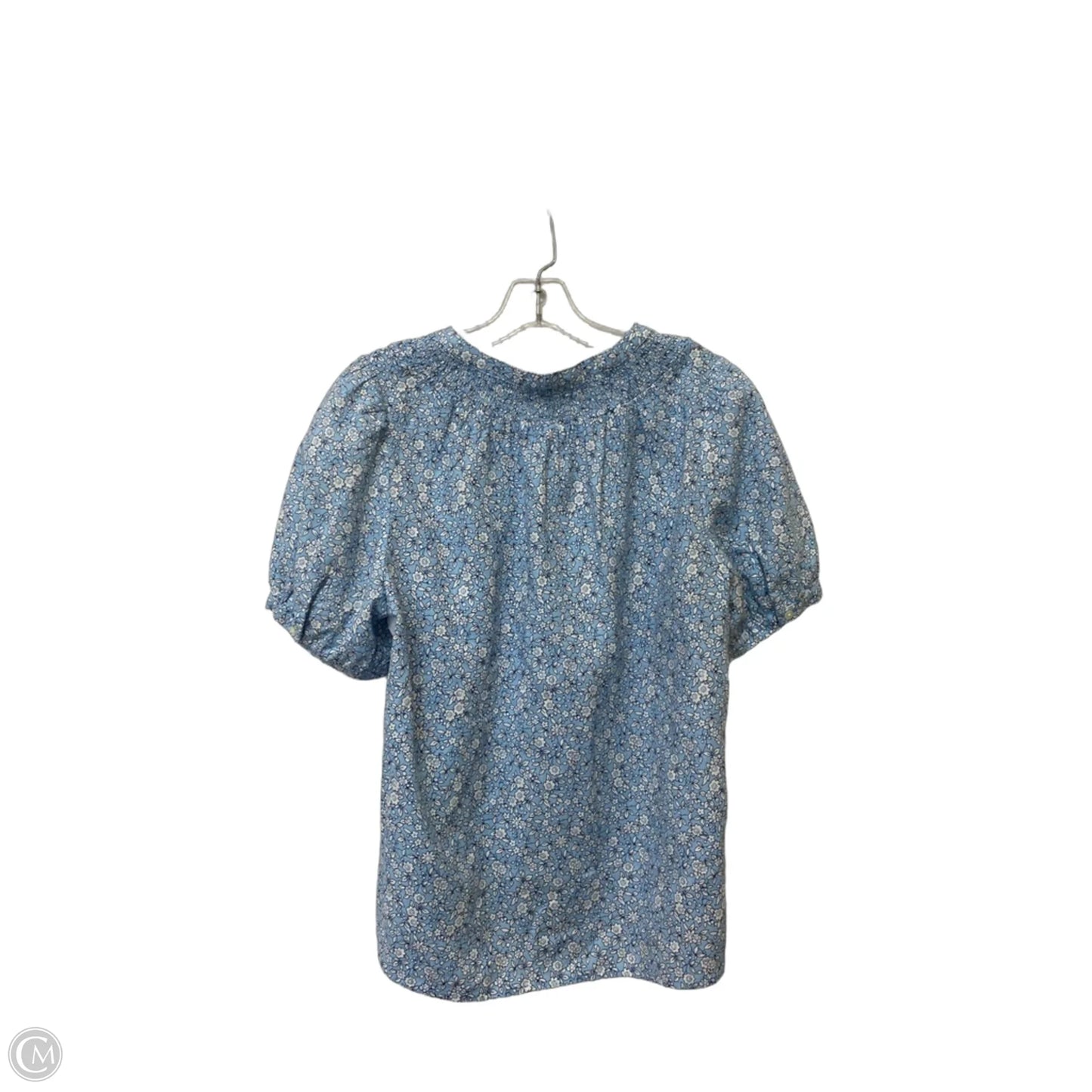 Top Short Sleeve By J. Crew In Blue, Size: M