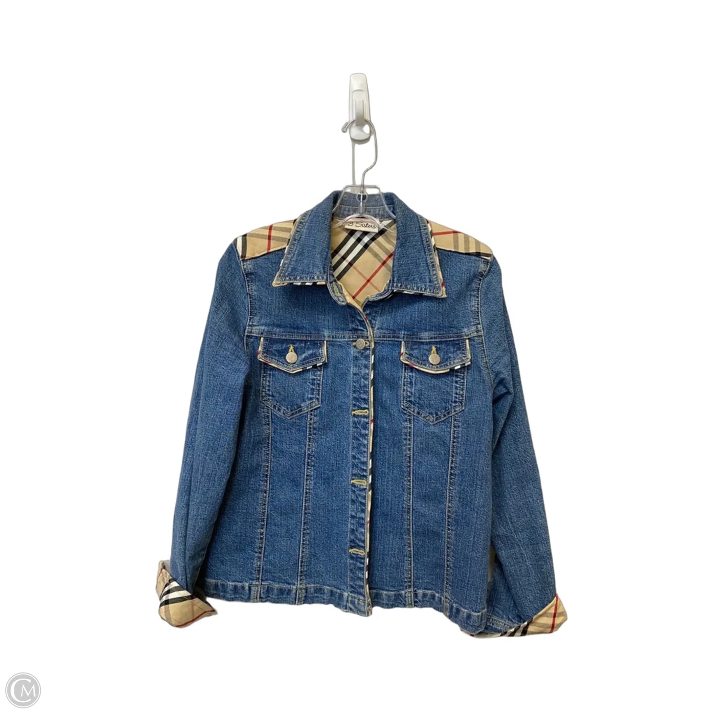 Jacket Denim By Cma In Blue Denim, Size: M
