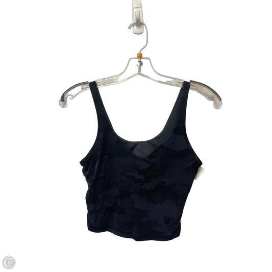 Athletic Bra By Lululemon In Camouflage Print, Size: S