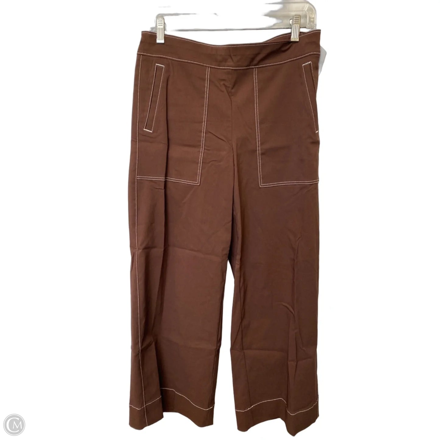 Pants Wide Leg By Chicos In Brown, Size: 6