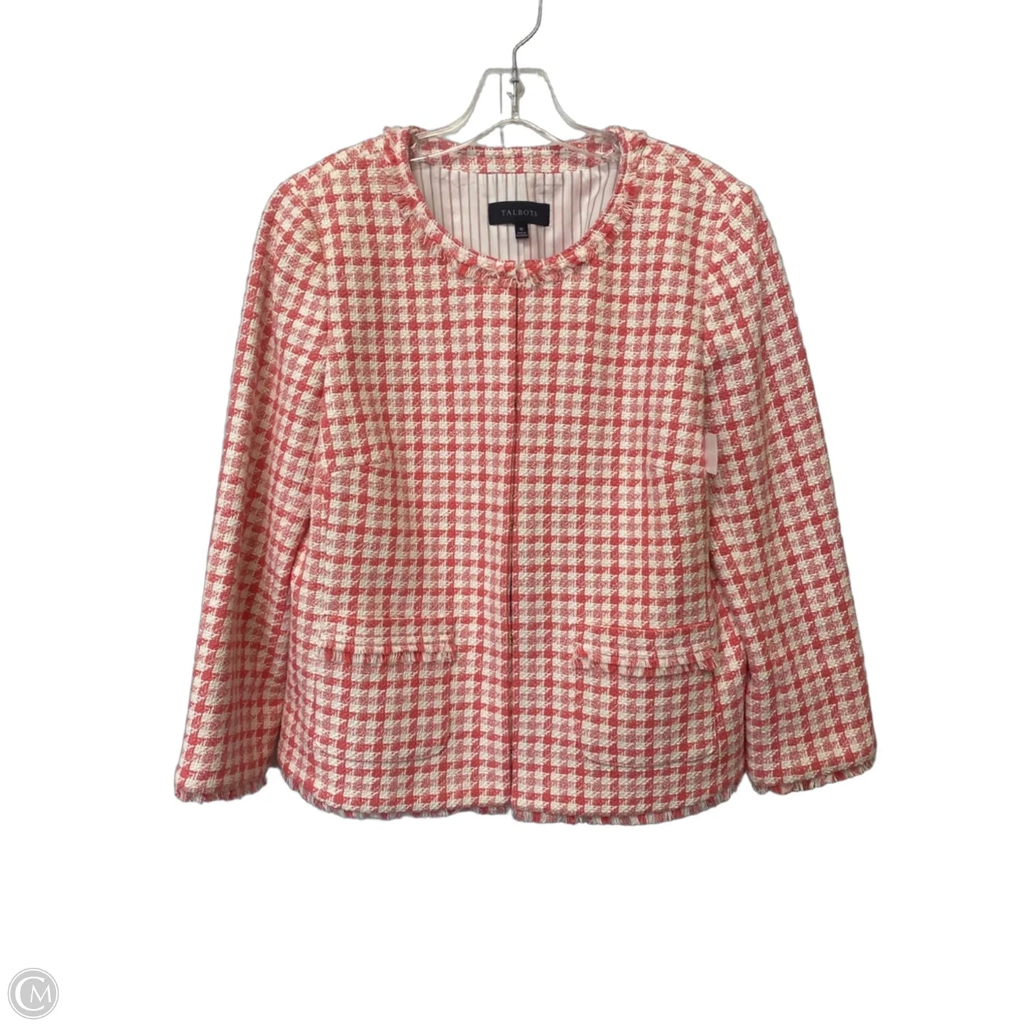 Blazer By Talbots In Pink, Size: 10