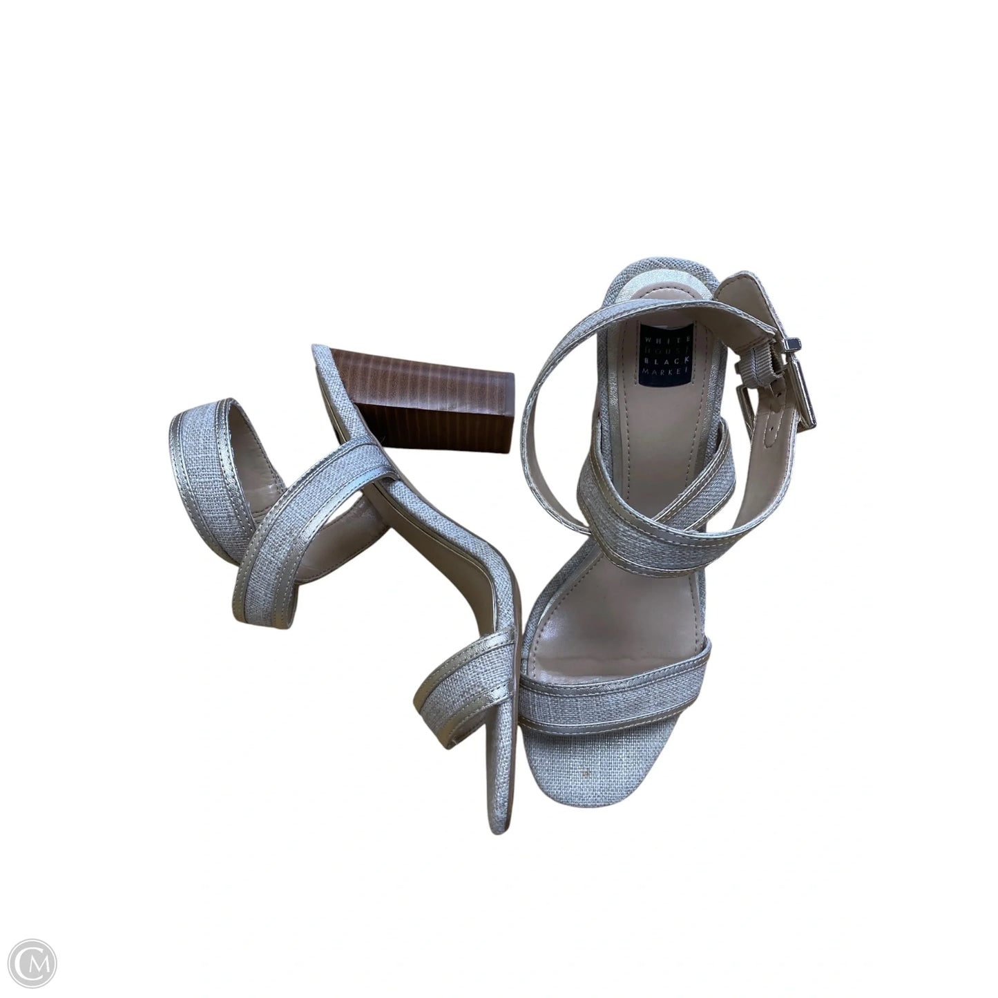Shoes Heels Block By White House Black Market In Cream, Size: 7.5