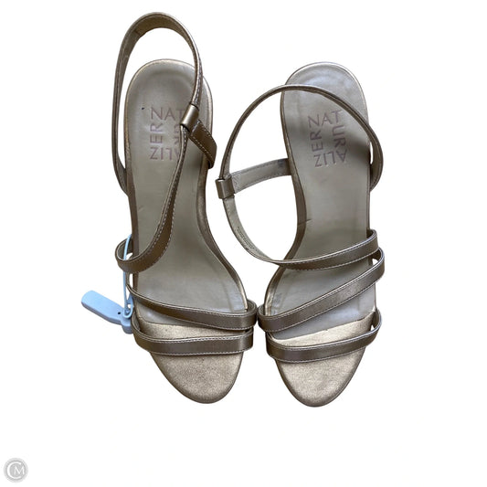 Shoes Heels Stiletto By Naturalizer In Gold, Size: 6