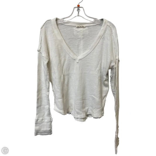 Top Long Sleeve By We The Free In White, Size: 0