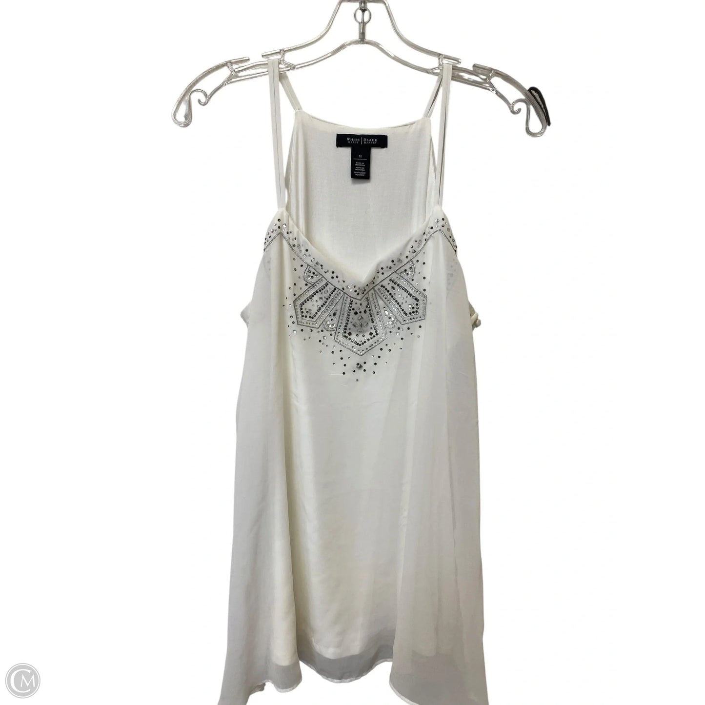 Tank Top By White House Black Market In White, Size: M