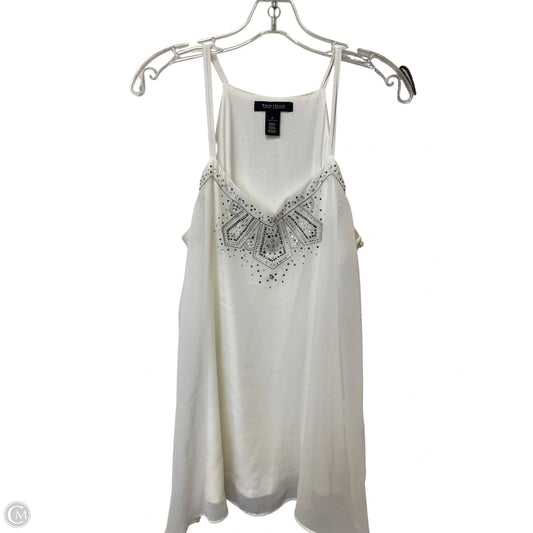 Tank Top By White House Black Market In White, Size: M