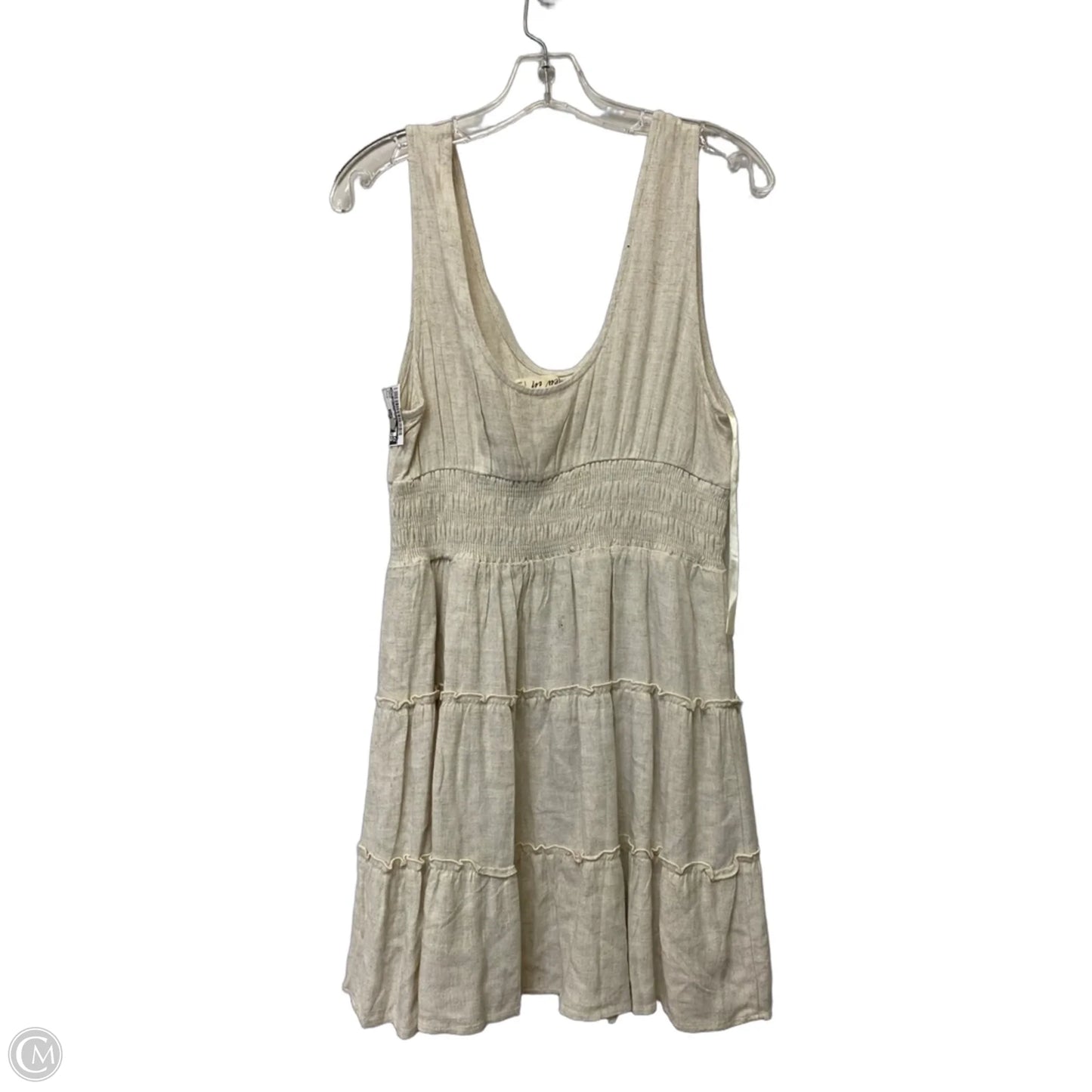 Dress Casual Short By New In In Cream, Size: M