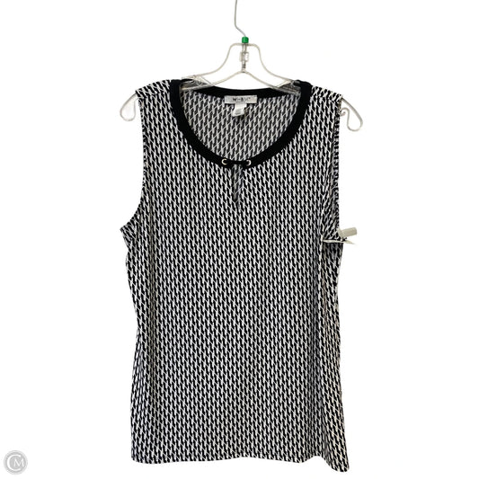 Tank Top By White House Black Market In Black, Size: L