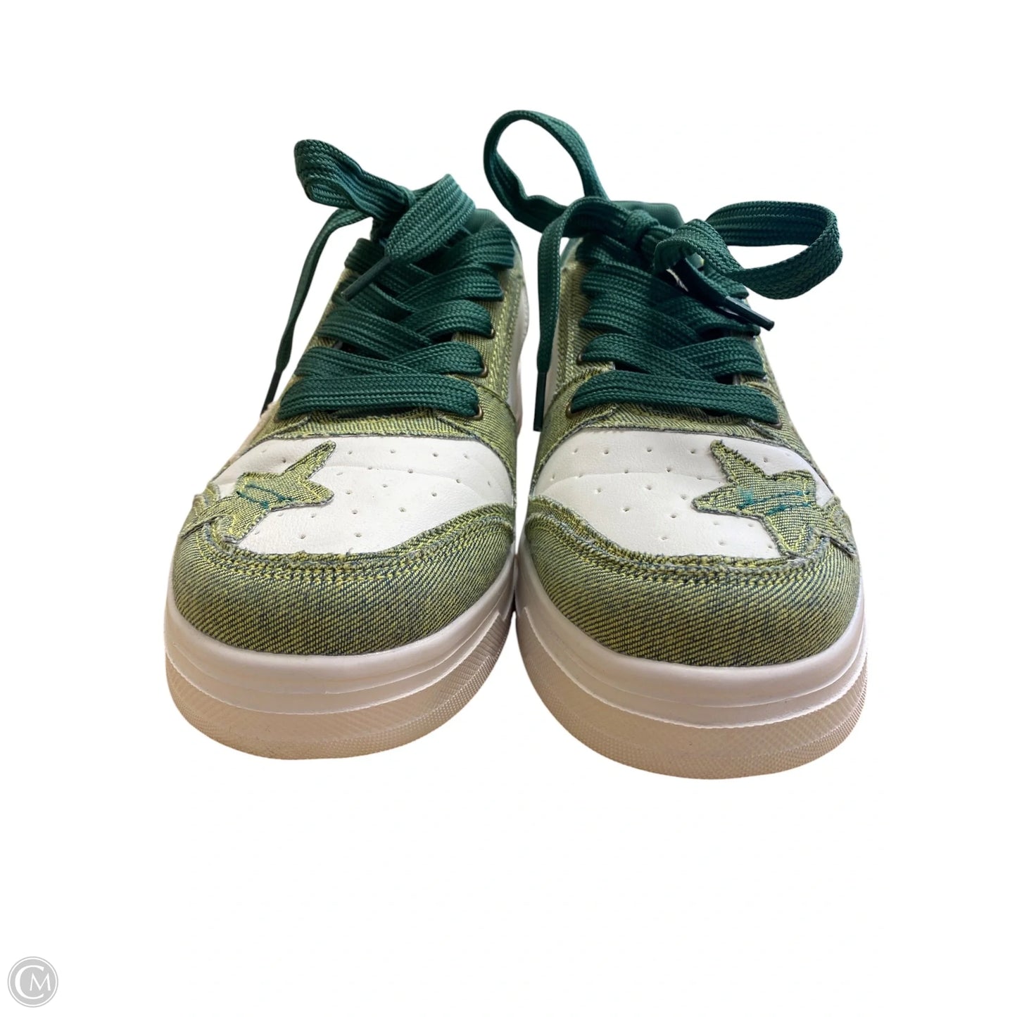 Shoes Flats By Clothes Mentor In Green, Size: 11