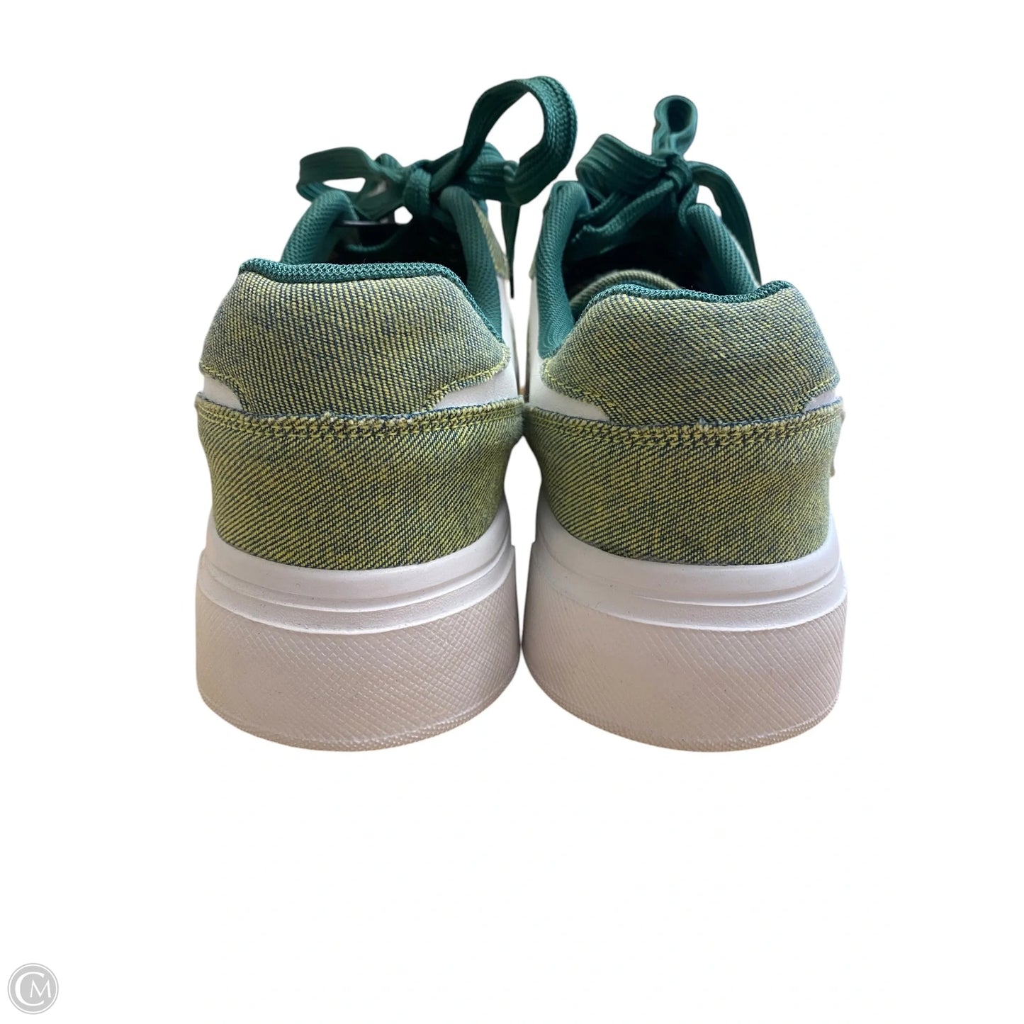 Shoes Flats By Clothes Mentor In Green, Size: 11