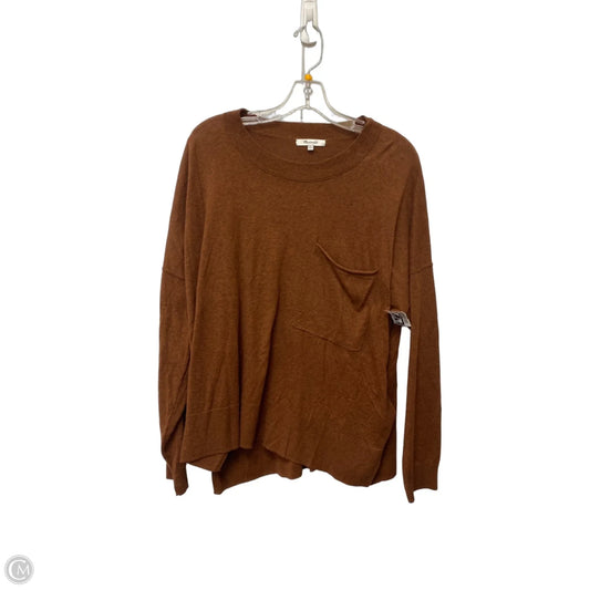 Sweater By Madewell In Brown, Size: Xxl