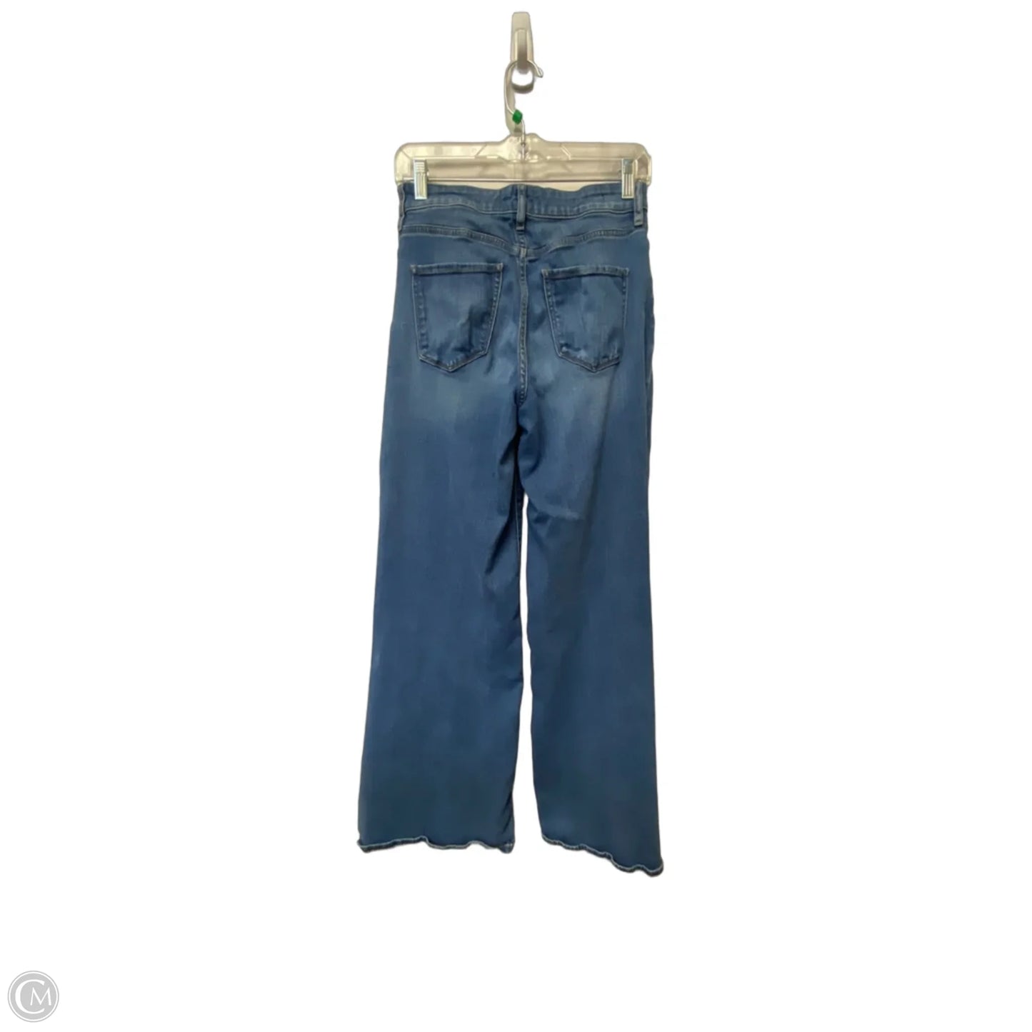 Jeans Wide Leg By White House Black Market In Blue Denim, Size: 0