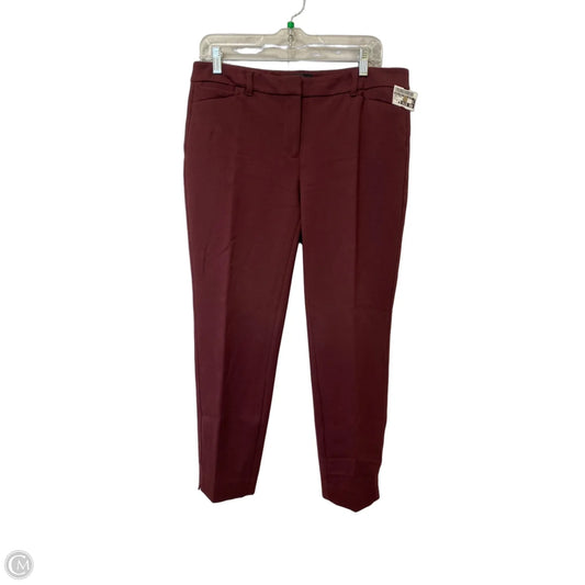 Pants Dress By White House Black Market In Maroon, Size: 10