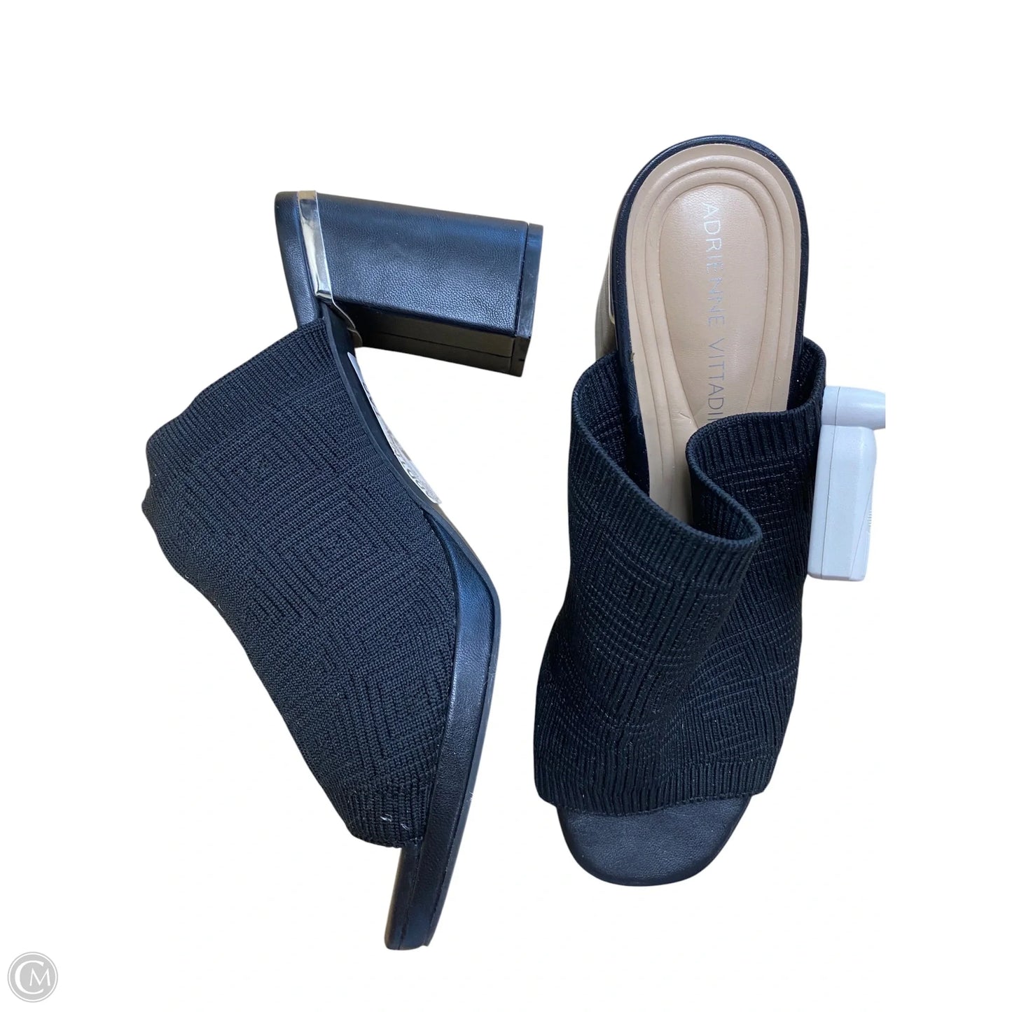 Shoes Heels Block By Adrienne Vittadini In Black, Size: 7