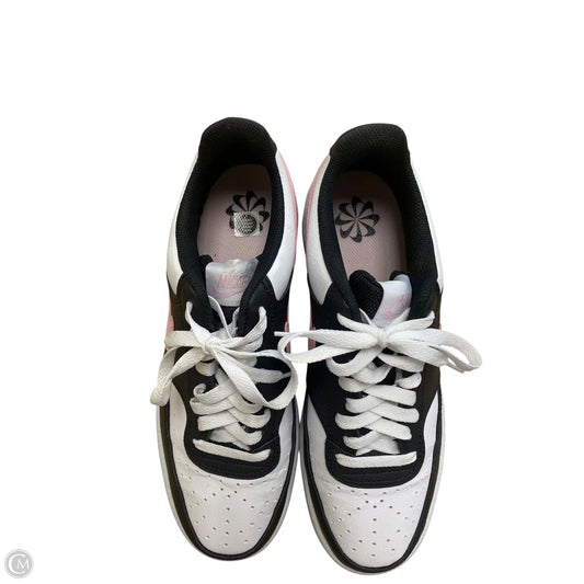 Shoes Athletic By Nike In Black & Pink, Size: 9.5