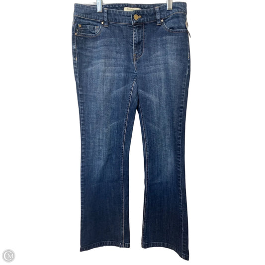 Jeans Boot Cut By White House Black Market In Blue Denim, Size: 4
