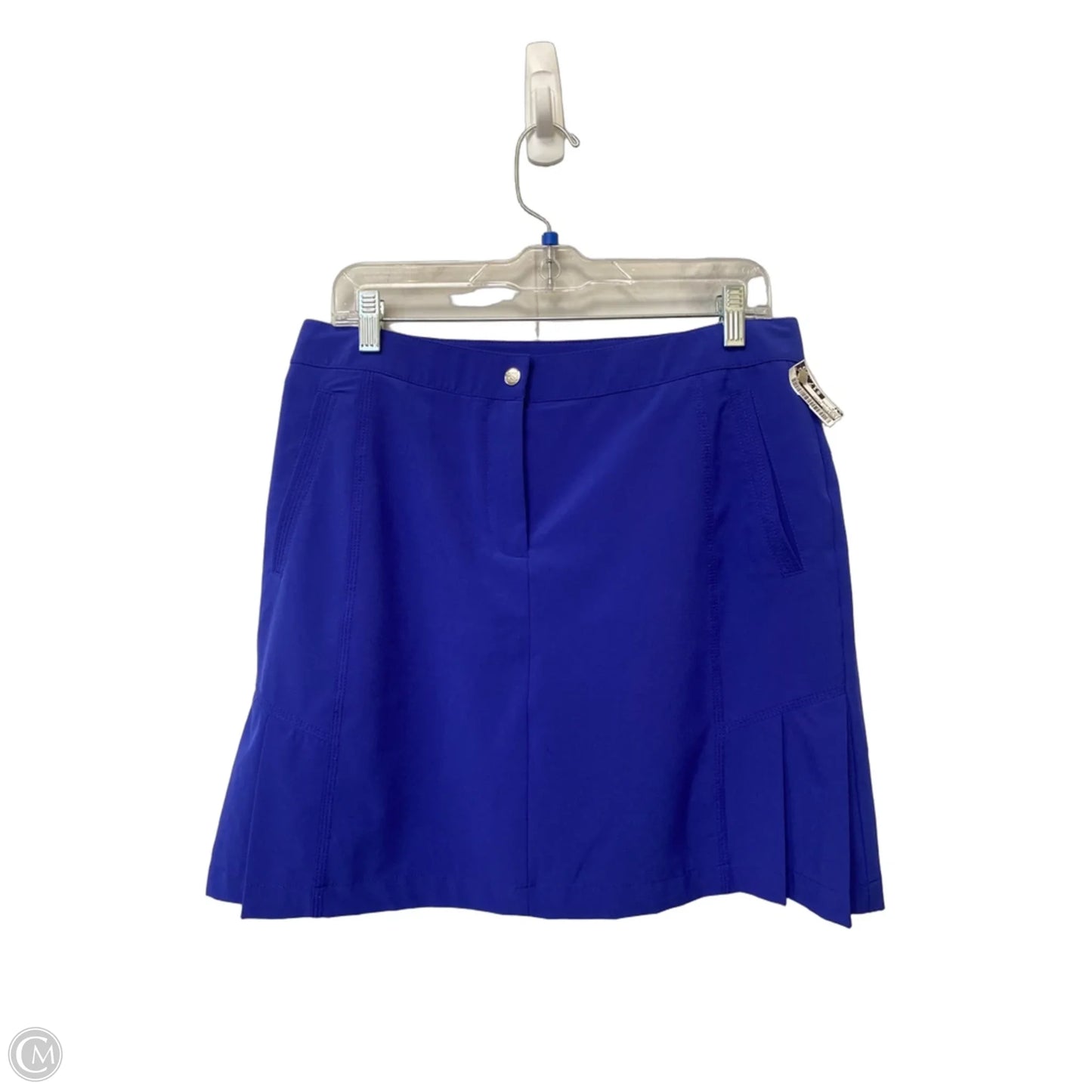 Athletic Skirt By Chicos In Blue, Size: 8